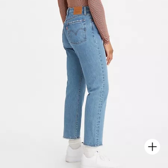 Levi’s | Wedgie Straight Fit Women’s Jeans in Salsa Spice - Dark Wash - Picture 3 of 12